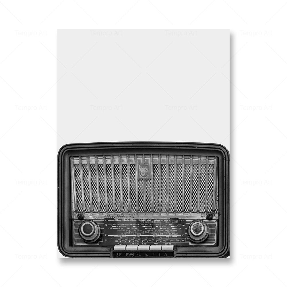 Black and White Music Prints Retro Vinyl Record Guitar Poster Wall Art Canvas Painting Nordic Picture for Living Room Home Decor