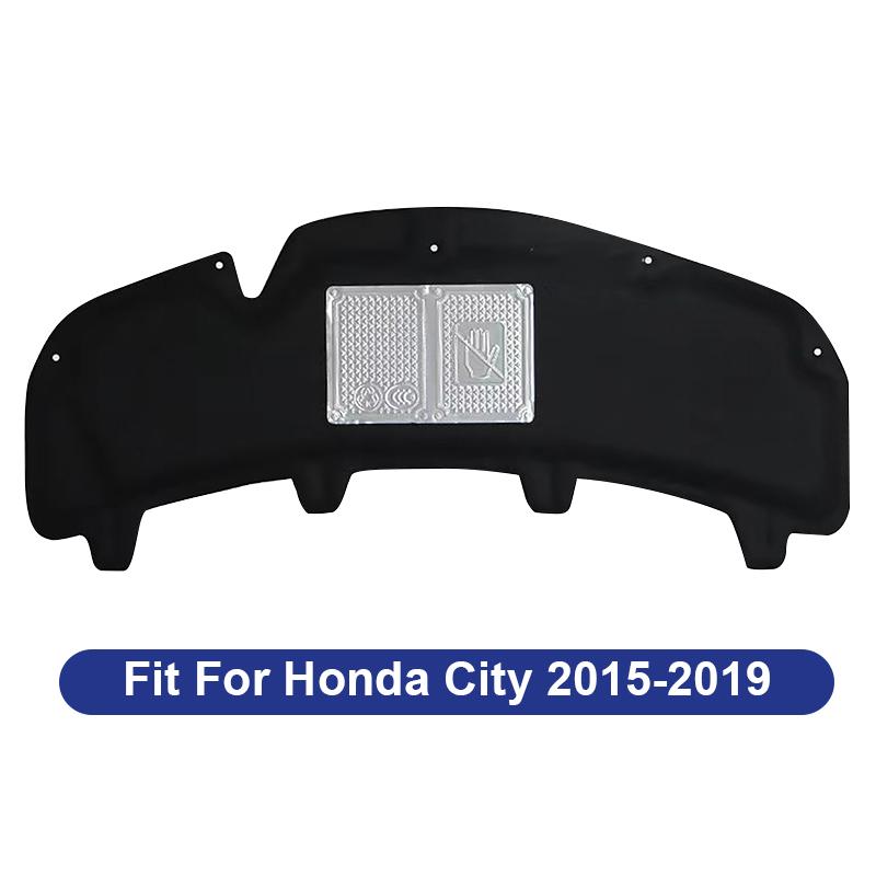 Black Auto Engine Soundproof Cotton For Honda City 2008-2014/2015-2019 Car Accessories Sound Insulation Cotton Can Reduce Noise