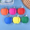 1 PCS Apple-Shaped Car Air Freshener With Floral Fragrance – Featuring A Decorative Vent Clip Design