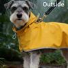 Full Coverage Waterproof Cloak Leash Hole Pet Rain Cloak Fashion Rain Jumpsuit  Rainy Weather