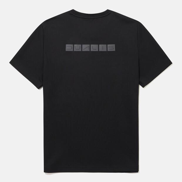 DESCENTE Dualis Back Graphic Short Sleeve T-Shirt Black Sr111Dts32