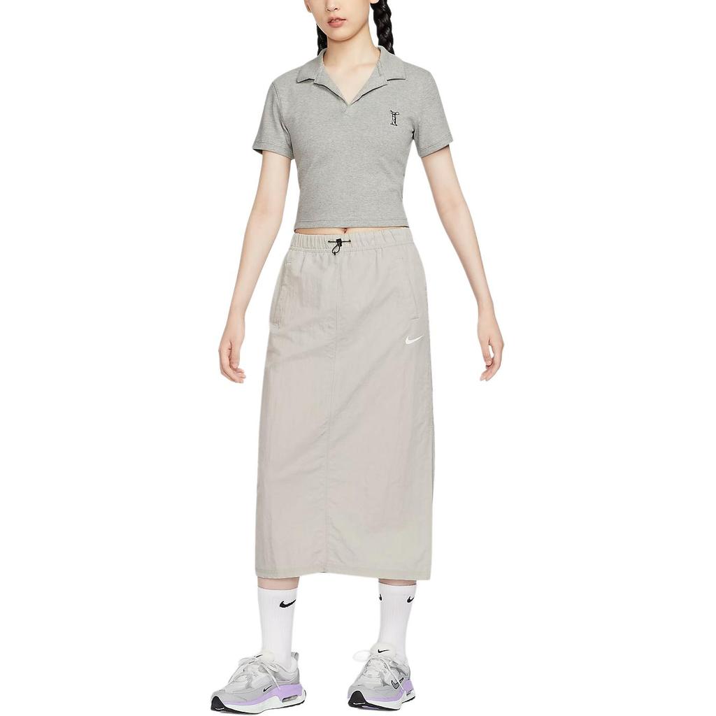 New Nike T Shirt Women's Toned Dark Gray HJ6852-063