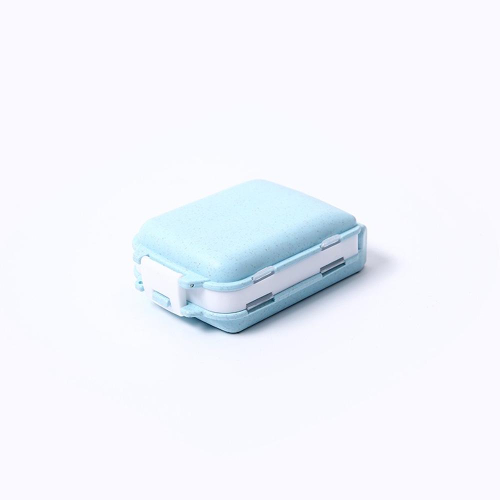 New Portable Weekly Pill Organizer 8 Grids Medicine Pill Box Small Travel Vitamin Cases Container Storage Tablet Fish Oils Tools