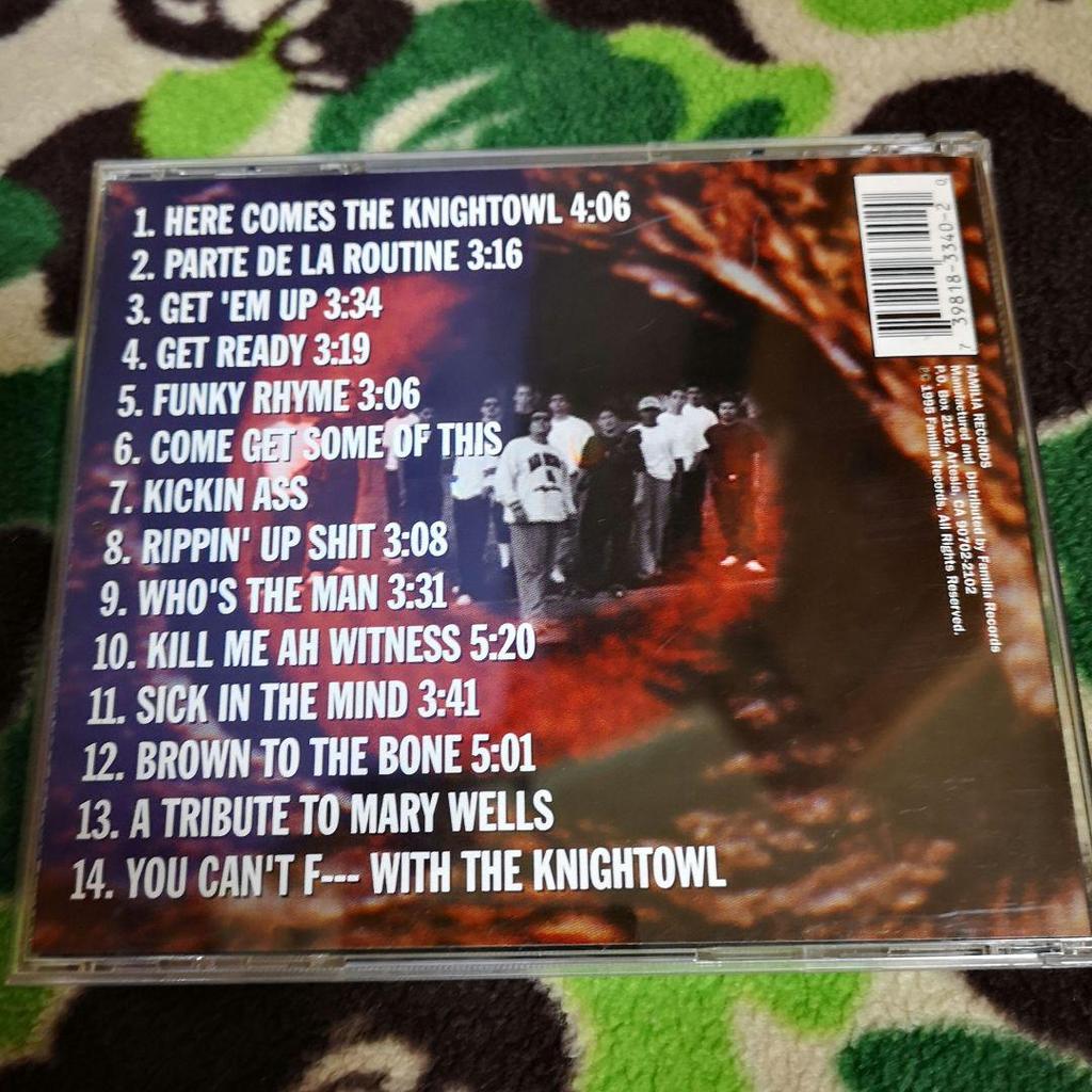 [USED] GANGSTA G-RAP CHICANO THE KNIGHTOWL Rap