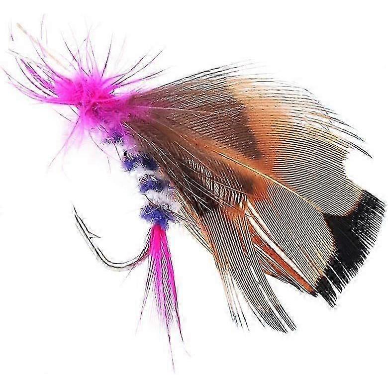OriGlam 12pcs Butterfly Fly Fishing Lure Handcrafted for Bass Panfish Trout Salmon