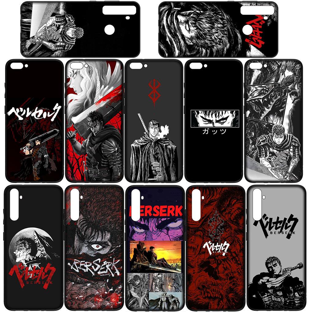 Berserk Guts Soft Cover for VIVO Y20 Y21 Y33S Y20i Y02 Y16 Y22S Y27 Y21T Y33T Y35 Y36 Y53S Y70 Y76 Y77 Y78 Casing Phone Case
