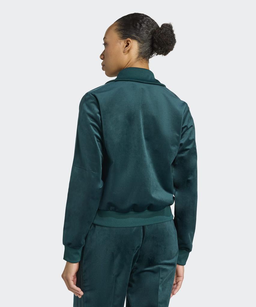 ADIDAS Velour Track Top - Aura Ivy / Jy2589