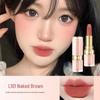 Lan Yi Petal Cinnamon Milk Tea Matte Waterproof Velvet Lipstick