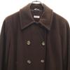 MAX&CO Made In Italy Wool Blend Long Coat 42 Brown Women Used