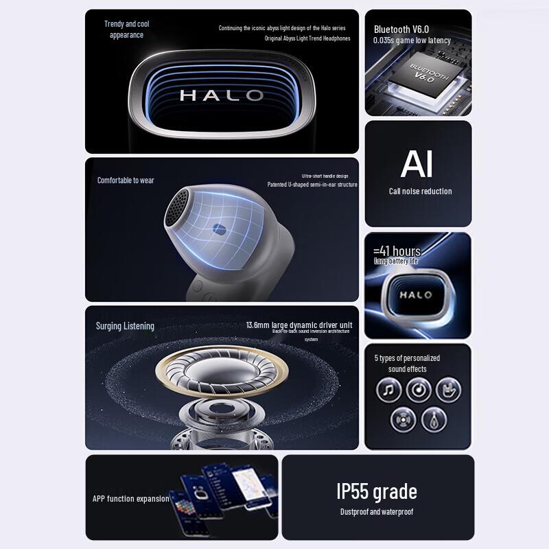 Edifier Halo Buds Cyber Series RGB Earbuds