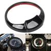 Motorcycle 5" Gloss Black Speedometer Gauge Bezel For Harley Heritage Softail Classic FLSTC Dyna Road King Fat Boy Night Train
