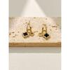 High-end Four-leaf Clover Earrings Fashionable Versatile and Luxurious for Everyday Wear