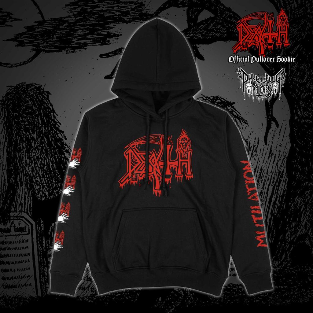 Felpa con cappuccio Death Mutilation Pullover Uomo Donna Oversize American Death Metal Band Felpa Streetwear Y2k Pile Abbigliamento Femminile Maschile