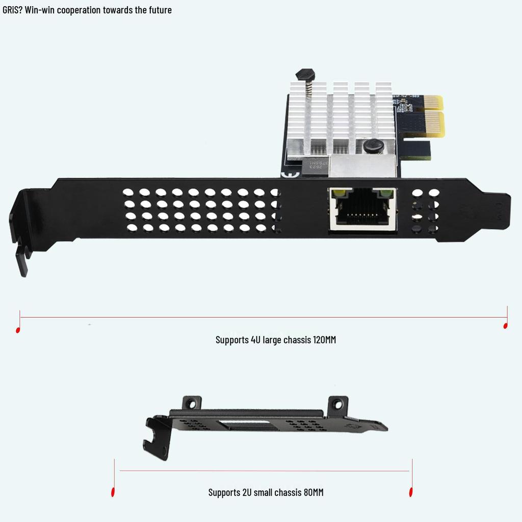Placă de rețea Realtek RTL8127 10G PCI-E pentru Desktop și Server