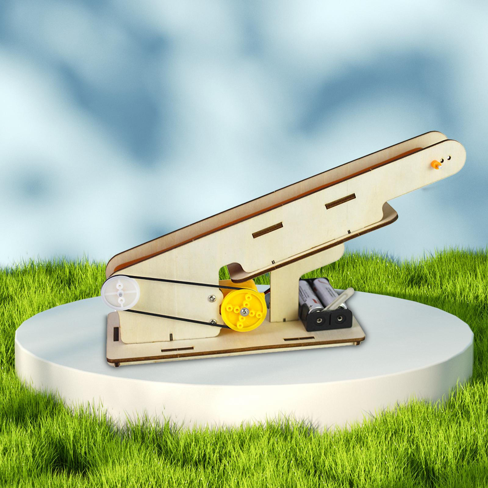 

Conveyor Belt Toy Stem Teaching Projects Developmental Science Experiment Set 3D Puzzle Building