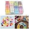 DIY Embroidery Thread with Organizer Box Cross Stitch Supplies Sewing Embroidery Thread Set for Halloween Christmas Mothers Day