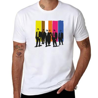 Reservoir Dogs, Mr Pink, Mr Blonde, Mr Orange, White T-Shirt T Shirts for Man Cotton Mens Graphic T Shirts T-Shirt