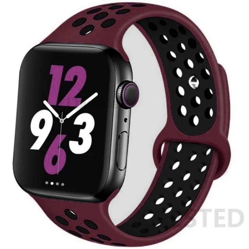 Silicone band For Apple Watch 11 strap 44mm 40mm 45mm 41mm 42mm 46mm correa bracelet iWatch Series 10 8 SE 3 6 7 9 Ultra 2 49mm