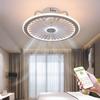 110/220v Bluetooth Music Speaker Light Ceiling fan dimmable cool/neutral/warm light Fan with light LED lamp App remote Control light