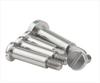 M6 D6D8 Stainless Steel Slotted Plug Screw, Half-Thread, Smooth Shank, Shoulder Limit Bolt