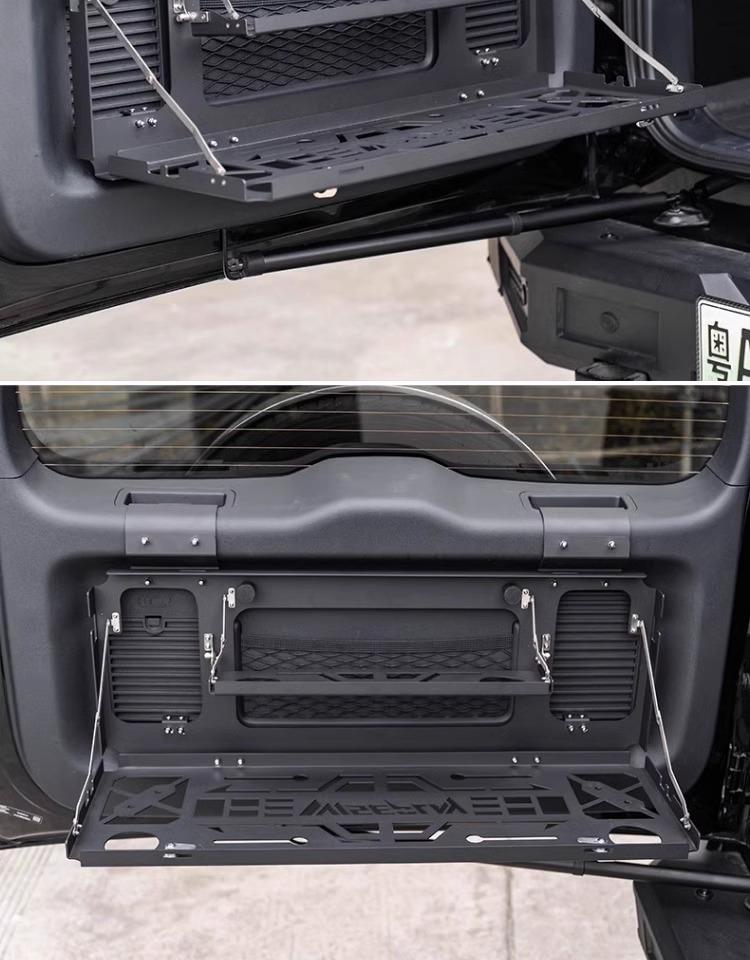 BYD Leopard 5 Tailgate Aluminum Folding Storage Rack