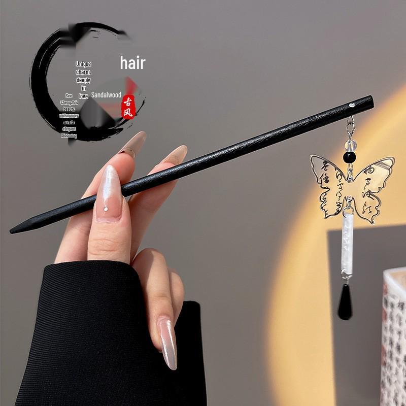 Tassel Flower Hairpin: Elegant Chinese Style Hanfu & Qipao Hair Accessory for Women