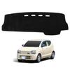 FUELHOOD Kompatibel mit Suzuki Alto Armaturenbrett Innenraum Reduziert Schützt Vor Verhindert Schutz-Armaturenbrett Auto-Innenraum Schwarz Matt/Abdeckung,
