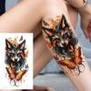 1 Sheet Butterfly Flower Fake Fox Temporary Tattoos For Women Men Adults Arm Leg Tattoo Sticker Sleeve Sexy Water Transfer Tatoo