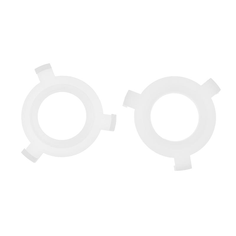 White Lamp Covers Accessories 5PCS Lamp Shade For E27 To E14 Light Shades Socket Reducing Ring Adapter Washer