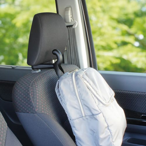 Tsuchiya Yac Car Interior Supplies Storage Hook Universal Hook Black ZE-81