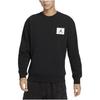 Jordan ESSENTIALS Sweatshirts Men's Black Crew Neck Thickened Regular FB3910-010