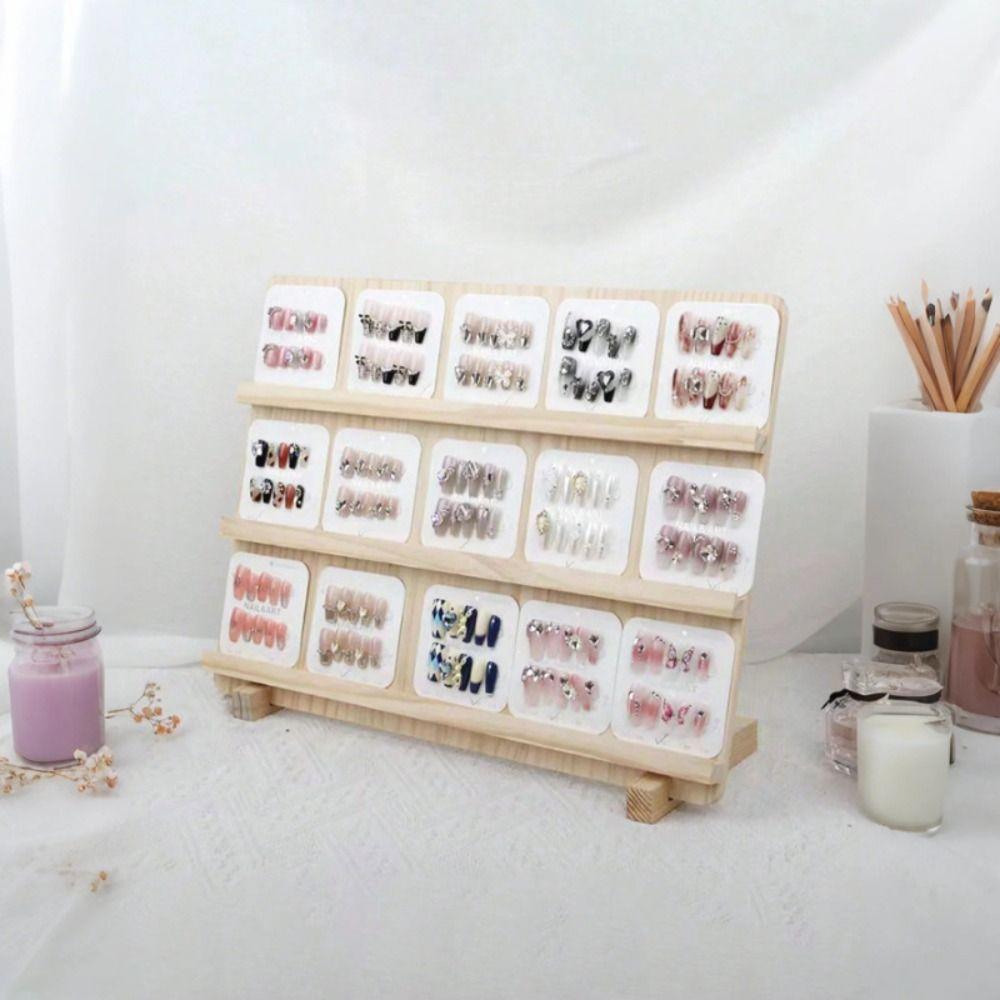 Multi-functional Earring Necklace Display Rack Large-capacity Nail Art  Storage Holder  Nail Salon