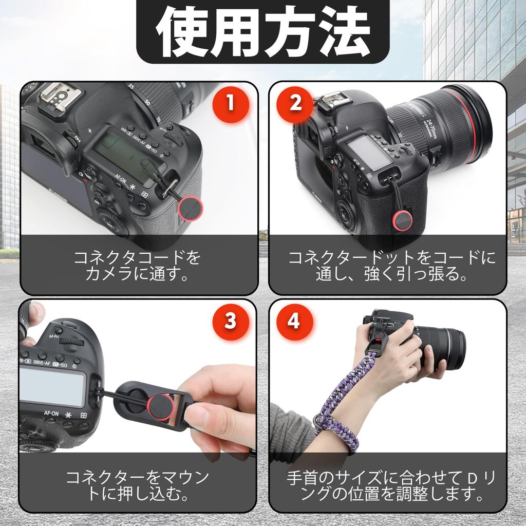 SUNYA Camera Wrist Strap for Quick Release Camera Hand Strap for DSLR or Mirrorless Cameras Photographers,