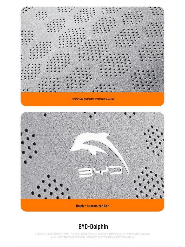 BYD Dolphin Sattelunterlage Autositzkissen für alle Jahreszeiten - Passend für Fünfsitzer reine Elektromodelle.