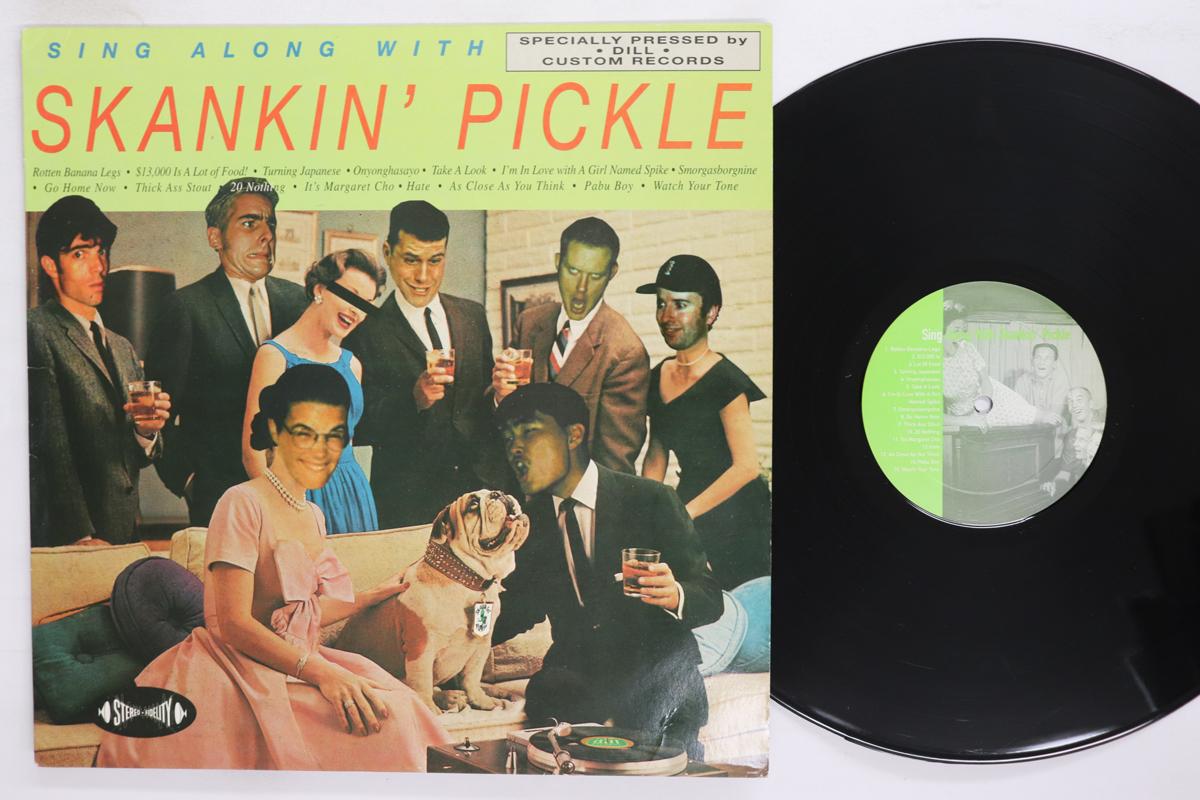 LP Record SKANKIN PICKLE  Sing Along With Skankin Pickle DSR37 DR. STRANGE 1996 US Rock Used