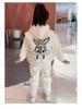 2025 Girls' Autumn/Winter Hoodie Set: Fleece-Lined Vest & Thickened Small Fragrance Style for Medium/Large Children