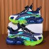 Middle and Older Children's Breathable Mesh Shoes Boys' Shoes 2025 New Children's Leather Sneakers Boys' Running Shoes Twisting Shoes