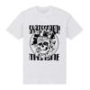 Skateboard! Unisex Adult Magazine Skull T-Shirt
