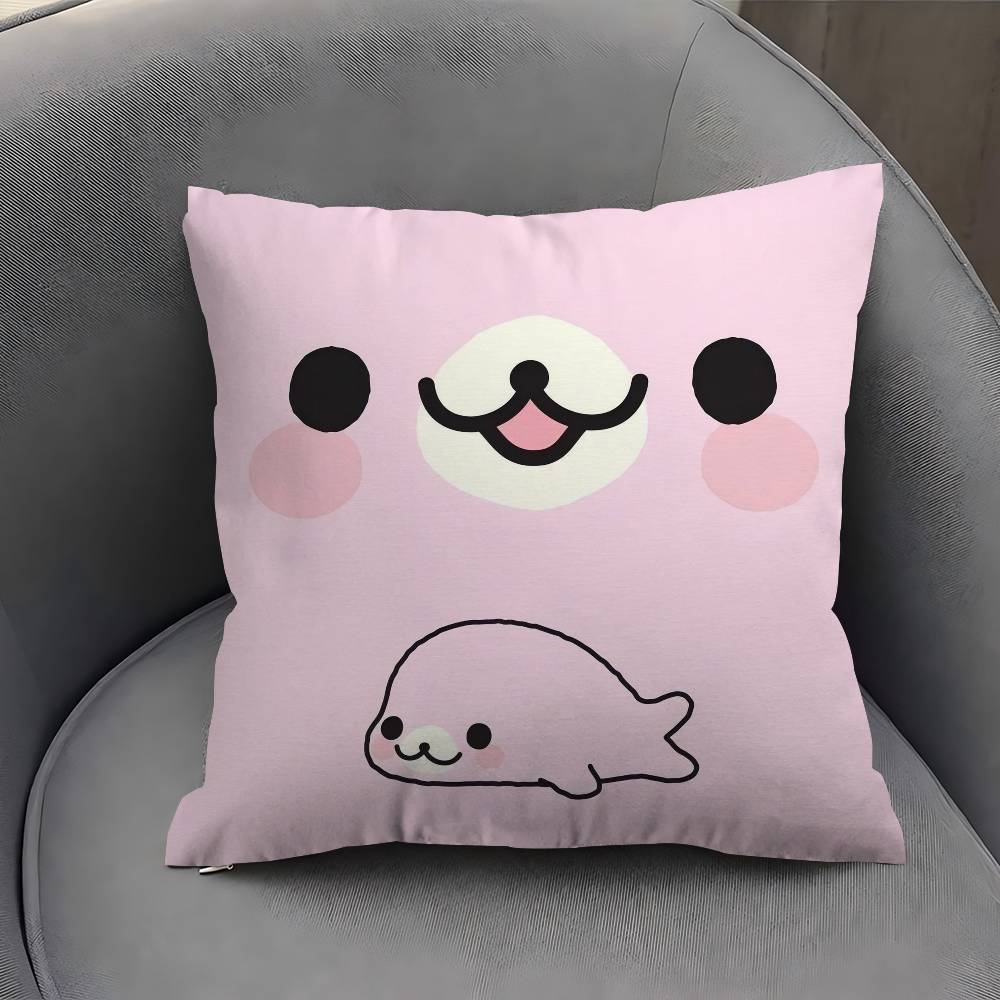 Kawaii Cartoon Mamegoma Anime Personalized Pillow Dust Cover Bedroom Kids Party Decoration Pillowcase Birthday Children Gift