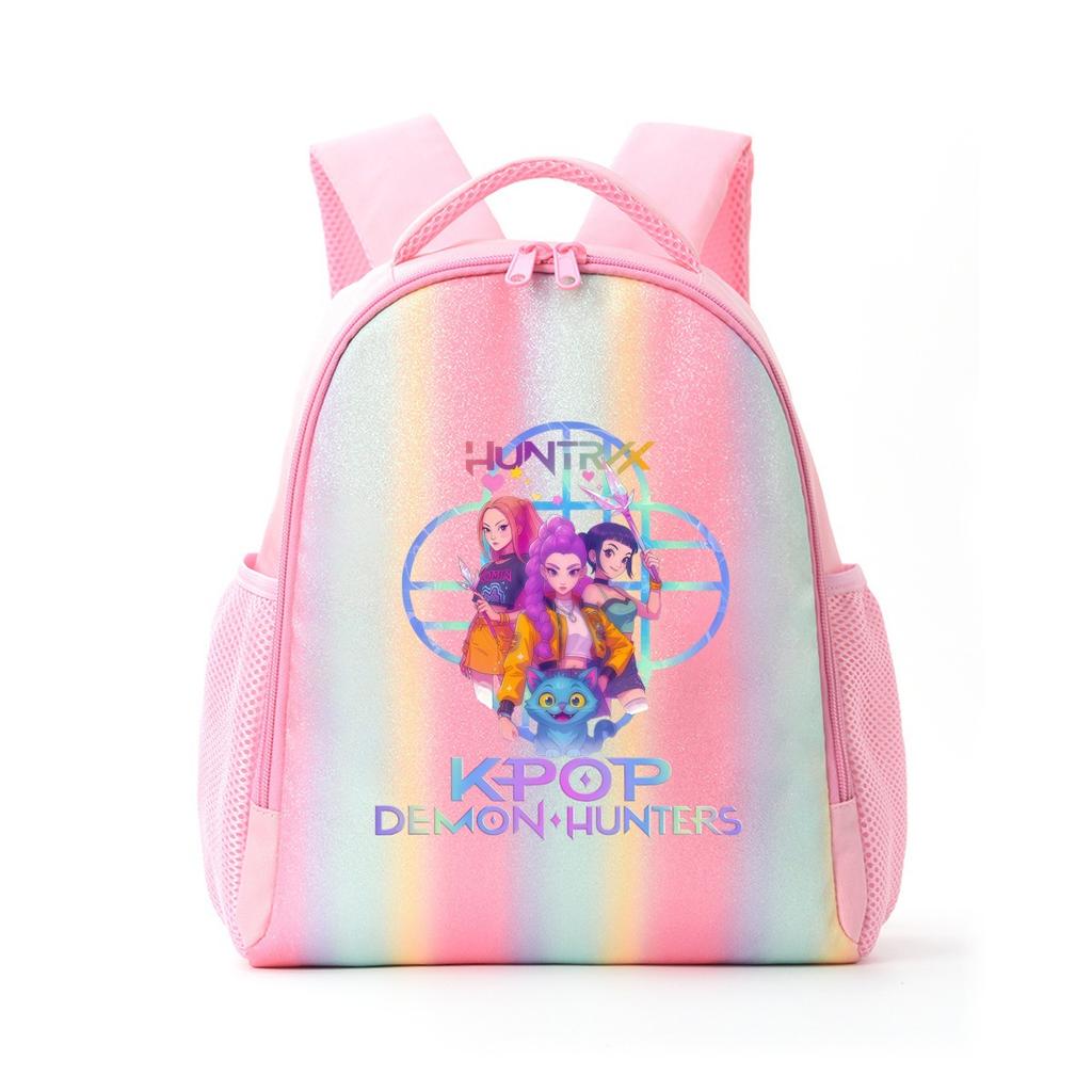 Kpop Witch Hunters Children'S Backpack Elementary School Student Rainbow School Bag Children'S Backpack Travel Lightweight Leisure