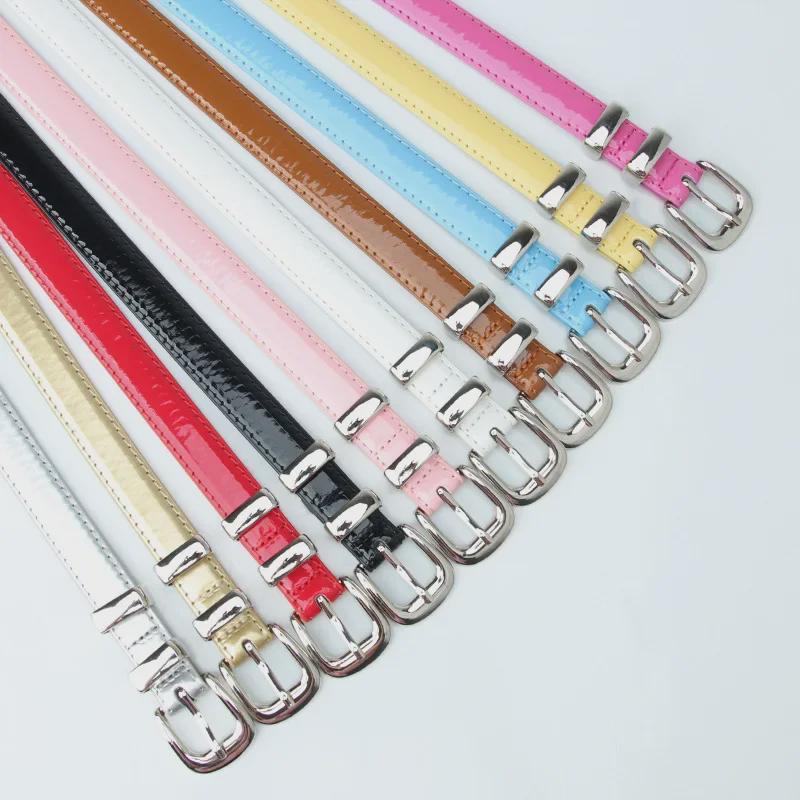 Korean-Style Women's Dopamine Decorative Belt - Simple, Stylish, and Versatile for Jeans
