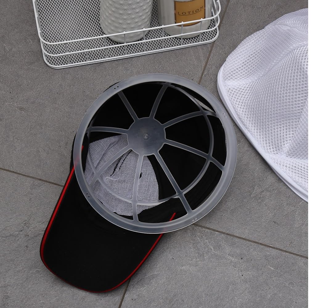 Cap Washing Cap Hat Shape Hat Fully Hanging Adult and Sizes Net, Washer, Washing, Retention, Durable, Baseball, Golf, Washer, Washable, Mesh, Storage,