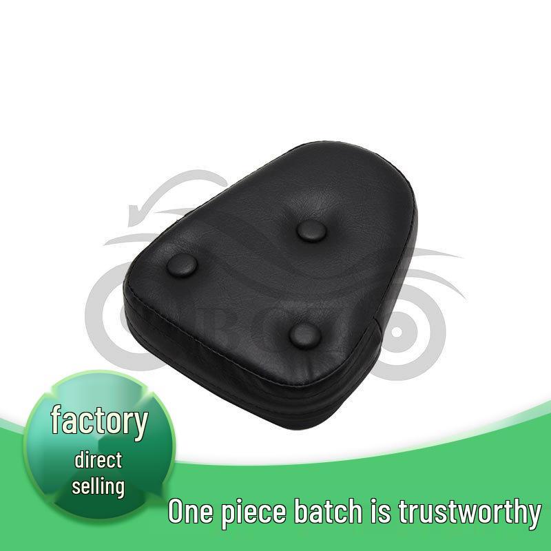 Universal Motorcycle Saddlebag with Backrest Pad - Harley Compatible Motorcycle Backrest