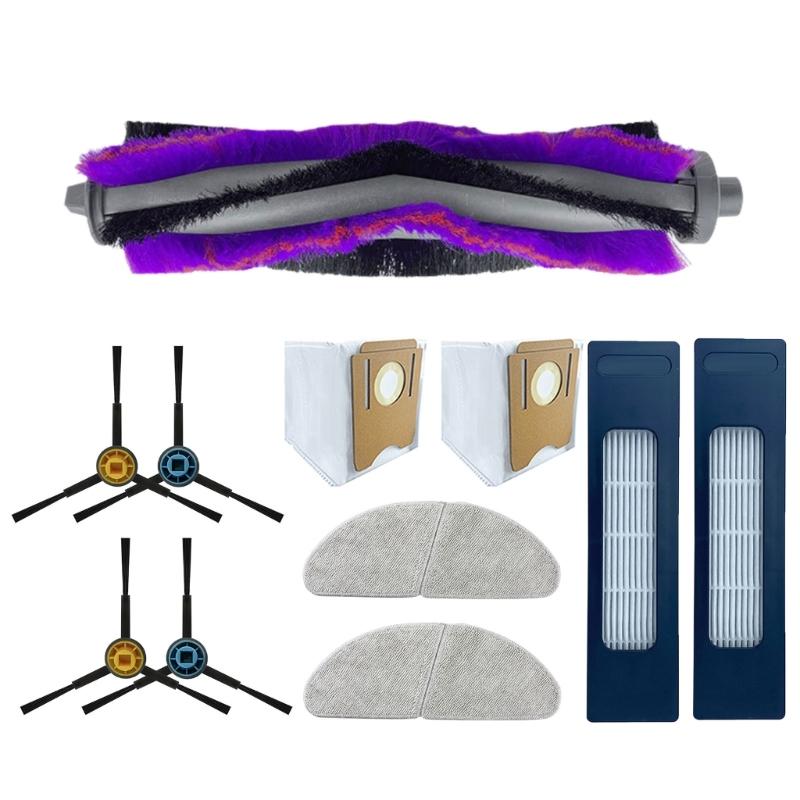 Replacement Parts for S8/S8+ Vacuum Cleaner Accessories Main Brush Side Brushes Mop Cloth Pads Vacuum Dust Bags Filter