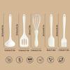 3/4/5 Pcs Silicone Baking Set Cake Cream Spatula Scraper Kitchen Household Egg Whisk Barbecue Oil Brush Gadget Kitchen Supplies