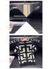 Men's Geometric Pattern Slim Fit Short-Sleeve Knitted T-Shirt