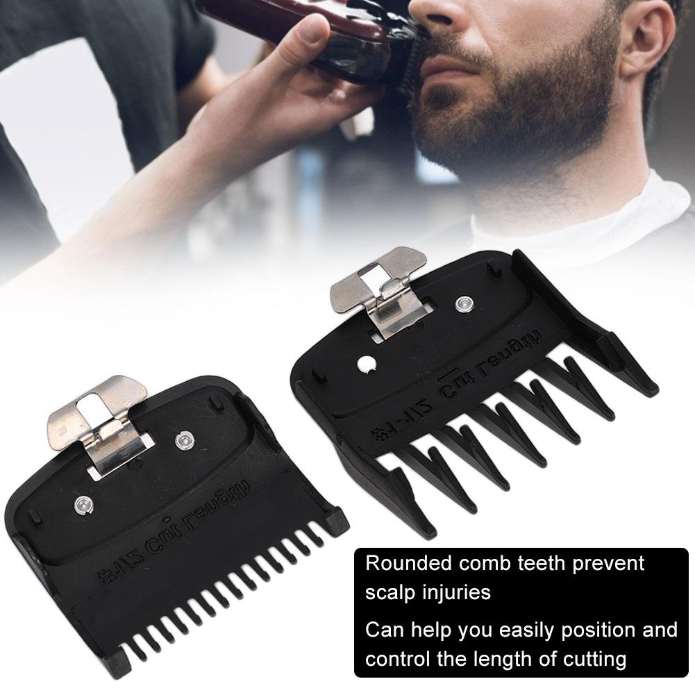 2pcs Professional Comb Guide Set Hair Clipper Spare Parts Hairstyling Limit Combs Accessory