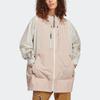 adidas X And Wander Adidas TERREX X And Wander Windbreaker Jackets Women's Gray Pink Hooded Moderate HR7144