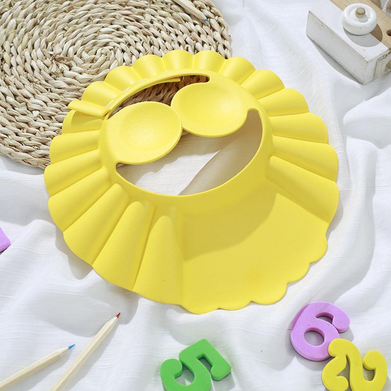 Baby Shower Cap With Ear Protection – Waterproof Silicone Bath Visor For Infants & Toddlers, Splash-Proof Hair Washing Shield