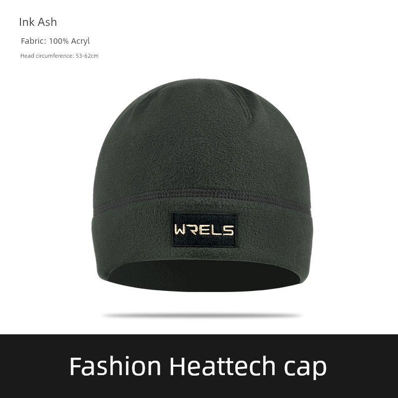 

Short Autumn and Winter Skullcap Fashion Velvet Padded Hip Hop Dome Cold-Proof Men and Women Fashion Cap Street Beanie Vintage Bag Cap